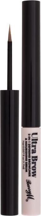 Barry M Ultra Brow 2-in-1 Defining Browliner & Nourishing Serum - Eyebrow & Nourishing Serum 1.7 (Light Blonde)
