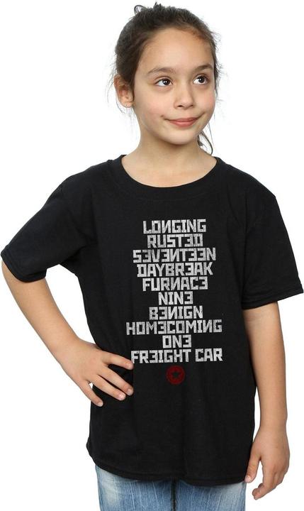 Image du produit - T-shirt WINTER SOLDIER TRIGGER WORDS - Fille (140, 146)