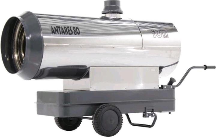 ANTARES 80 INOX Canon à chaleur diesel chauffage indirect avec échangeur