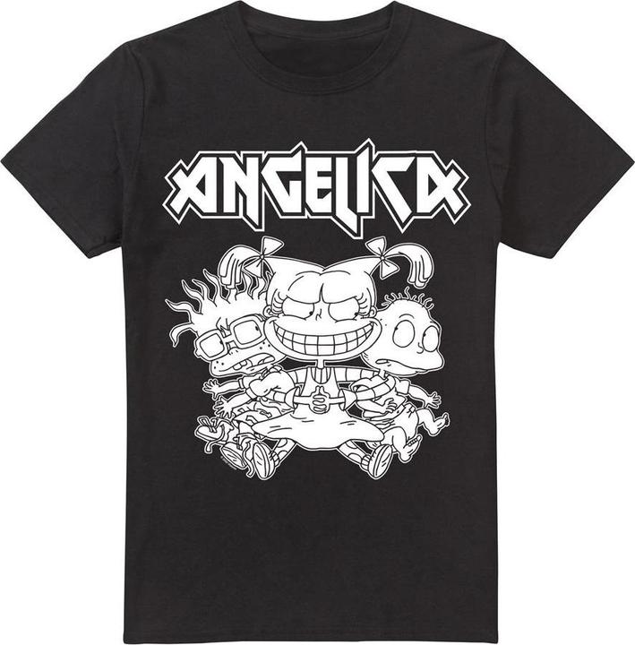 Actual product image Rugrats Mens Angelica Pickles Rocks T-Shirt (M)