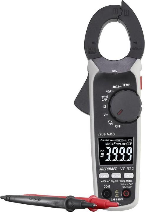 Image du produit Voltcraft VC522 Pince ampèremétrique (CAT III 600V)