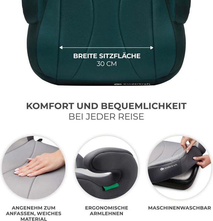 Actual product image KinderKraft I-Boost (Booster seat, ECE R129/i-Size Standard)
