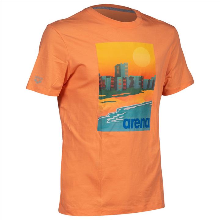 Arena M T-Shirt Solid Cotton