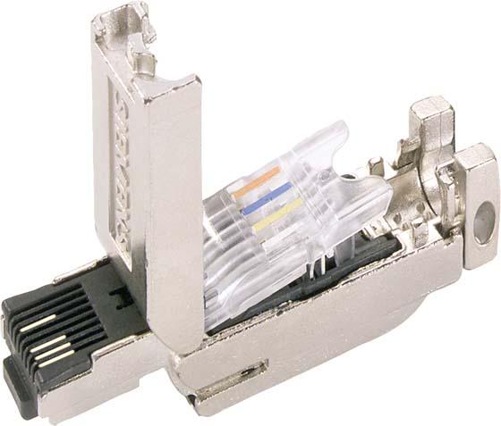 Actual product image Siemens Simatic Net IE FC RJ45 Plug 6GK1901-1BB10-2AB0 PU = 10 pieces