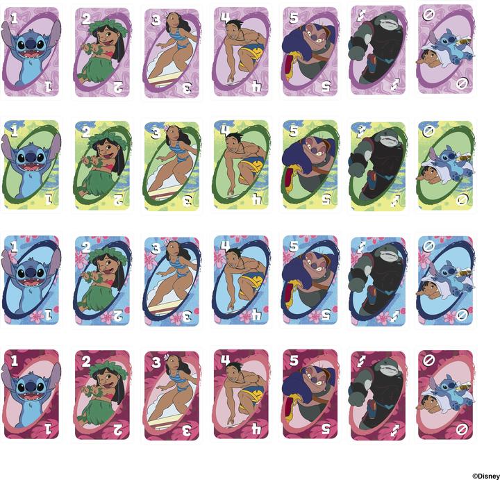 Image du produit Mattel Games UNO Lilo & Stich (Allemand)