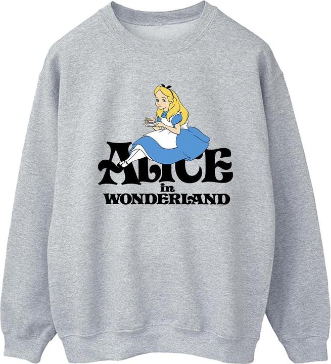 Disney Alice im Wunderland Teetrinker Klassisches Sweatshirt