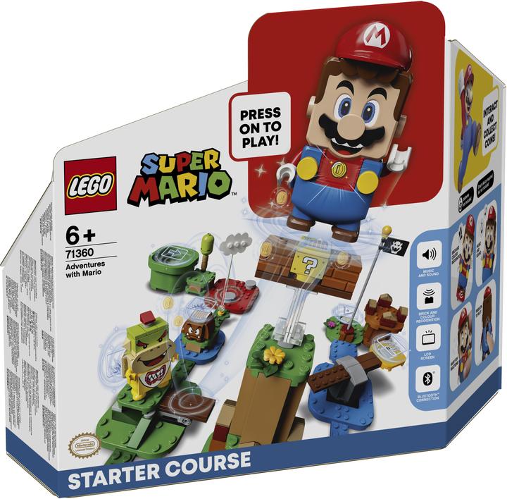 Actual product image LEGO Adventures with Mario Starter Course (71360, LEGO Super Mario, LEGO Rare Sets)