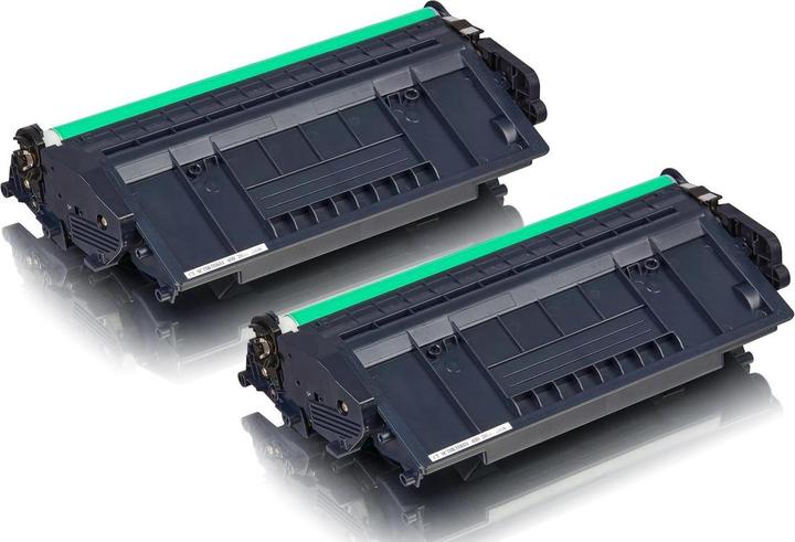 Image du produit Inkadoo Toner set économique compatible avec HP CF 287 X / 87X contient 2x cartouches de toner color code