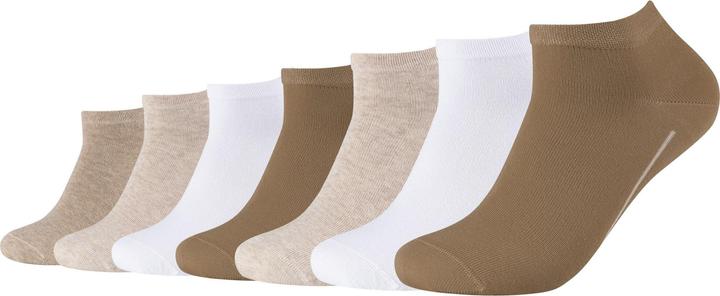 Produktbild Camano Sneakersocken Unisex für Damen und Herren Atmungsaktiv bequem elastisch hoher Baumwollanteil (7er Pack, 43, 46)