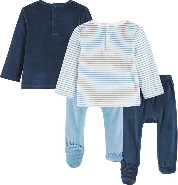 La Redoute Collections 2er-Pack Samt-Pyjamas (74)