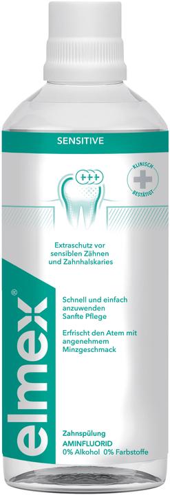 Actual product image Elmex Sensitive dental rinse (400 ml, Mouthwash)