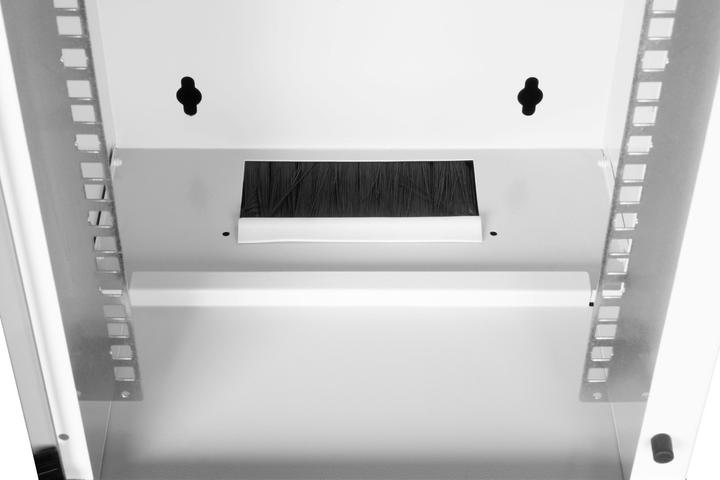 Actual product image Digitus 10" 9U wall-mounted enclosure, SOHO PRO 457 x 316 x 298 mm, grey (9 RU, 10 inch rack)