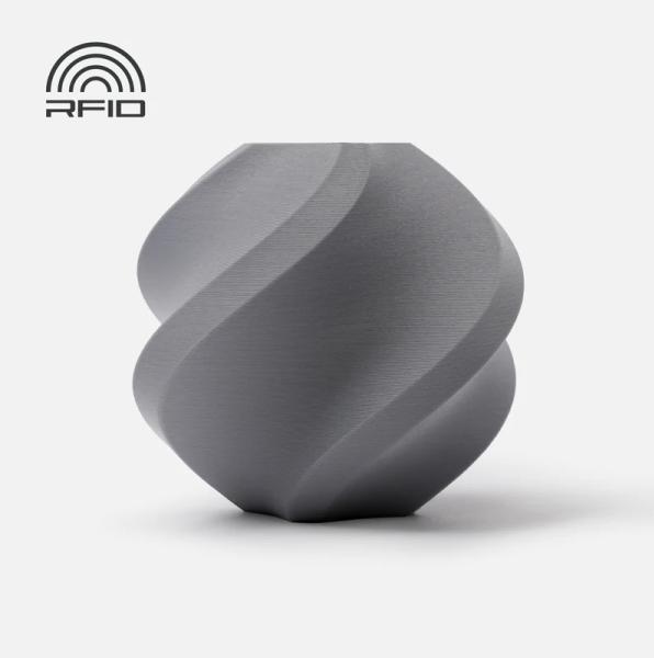 Produktbild Bambu Lab PLA Matte - Ash Gray - 1.75mm (PLA, 1.75 mm, Grau)