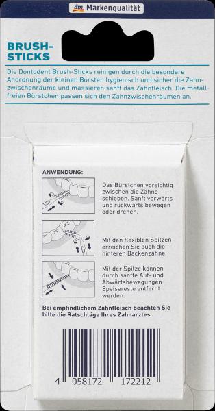 Produktbild dm Dontodent Interdentalbürsten (150 x)
