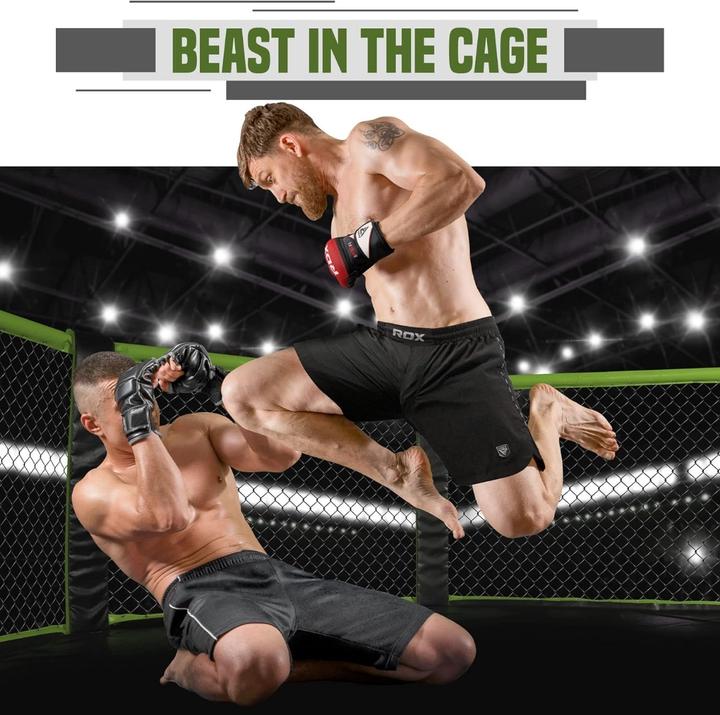 Immagine prodotto Rdx SHORTS MMA T15 ROUGE-XL (XL)
