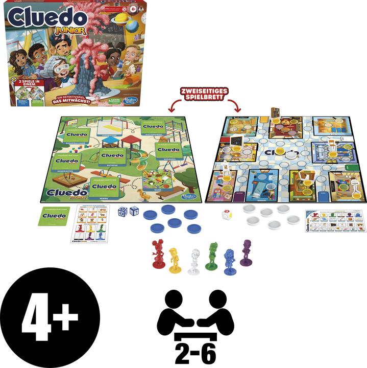 Actual product image Hasbro Gaming Cluedo Junior (German)