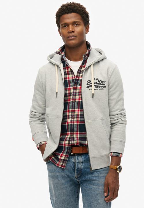 Produktbild Superdry Kapuzenjacke mit gesticktem Vintage Logo (XL)