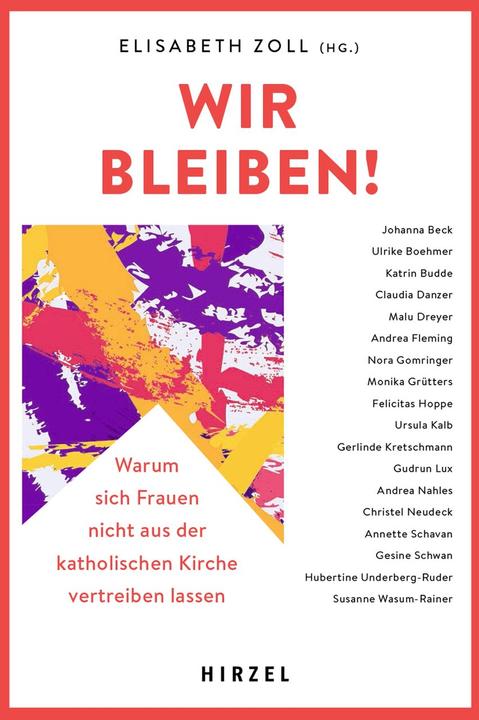 Actual product image Wir bleiben! (German, Gesine Schwan, Felicitas Hoppe, Elisabeth Zoll, Katrin Budde, Ulrike Böhmer, 2023)