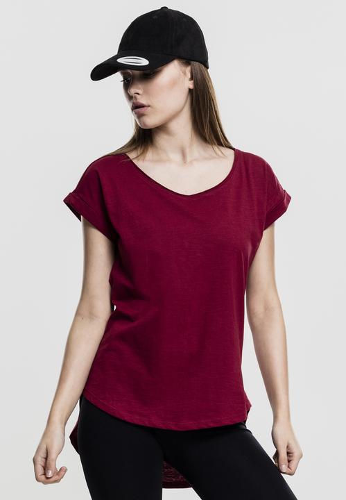 Produktbild Urban Classics Ladies Long Back Shaped Slub Tee (S)