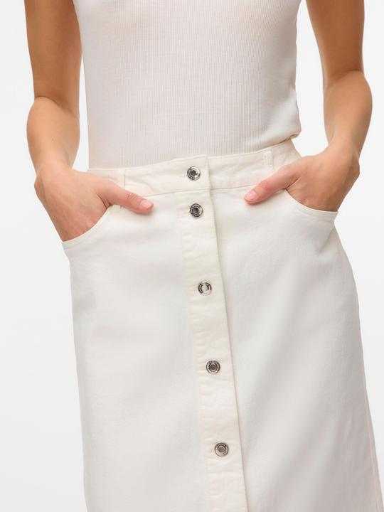 Actual product image Vero Moda VMWILD Hohe Taille Langer Rock Jeansrock (M)