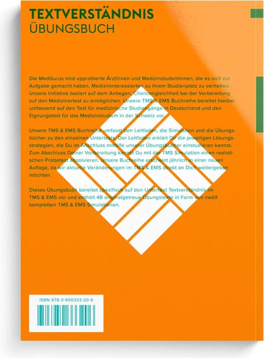 Actual product image Textverständnis im EMS und TMS Medat-H (German, Constantin Lechner, Anselm Pfeiffer, Alexander Hetzel, 2024)