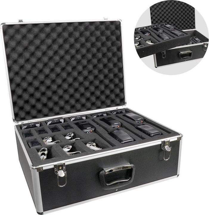 Actual product image Alinco Team-Set DJ-PAX-4 + KEP-24-VK 150099 PMR-Handfunkgerät 10er Set