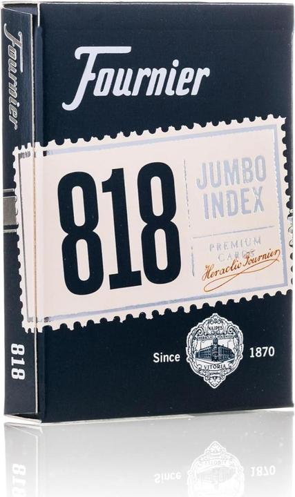 Image du produit Bicycle Cartes 818 - Rouge/Bleu (2 Jumbo -Index)