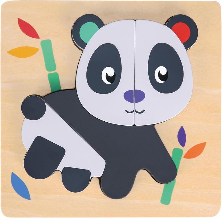 Actual product image Spielba Puzzle-Set mit Panda, Elefant, Giraffe