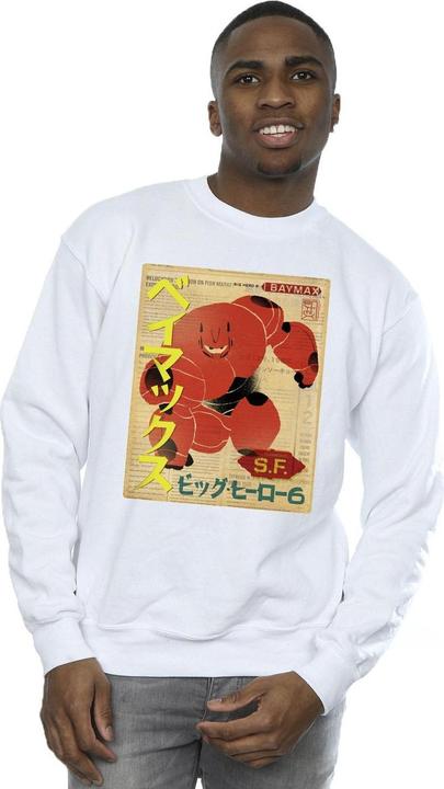 Produktbild Disney Big Hero 6 Baymax Baymax Newspaper Sweatshirt (XXL)