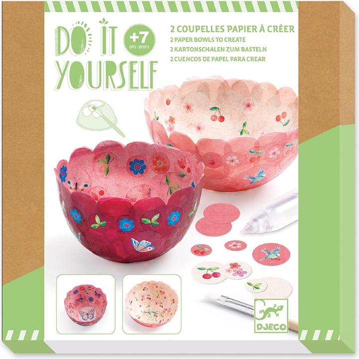 Actual product image Djeco Cardboard trays In the air