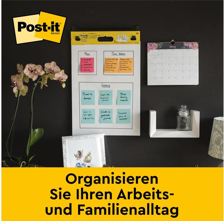 Produktbild Post-it Super Sticky Flipchart (63.5 x 76.2 cm)