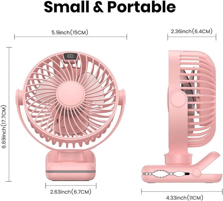 Produktbild TOPK K60B Clip Ventilator (40 dB)