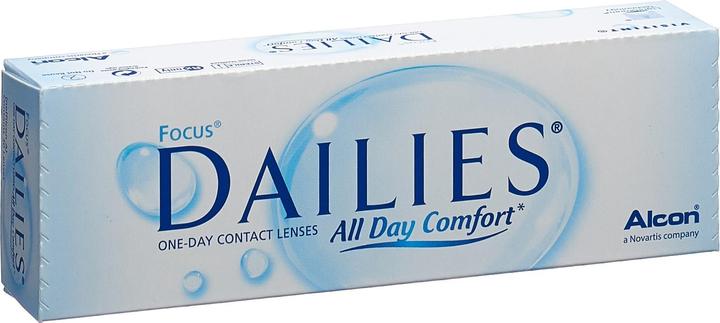 Actual product image Dailies All Day Comfort, spherical (30 Piece, Daily lens, Spherical)