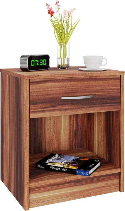 Actual product image Casaria Nightstand (50 x 40 x 35 cm)