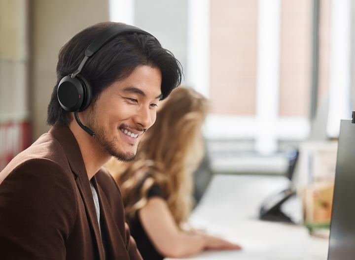 Produktbild Jabra Evolve2 75 Duo MS (Kabellos, Kabelgebunden, USB-C)
