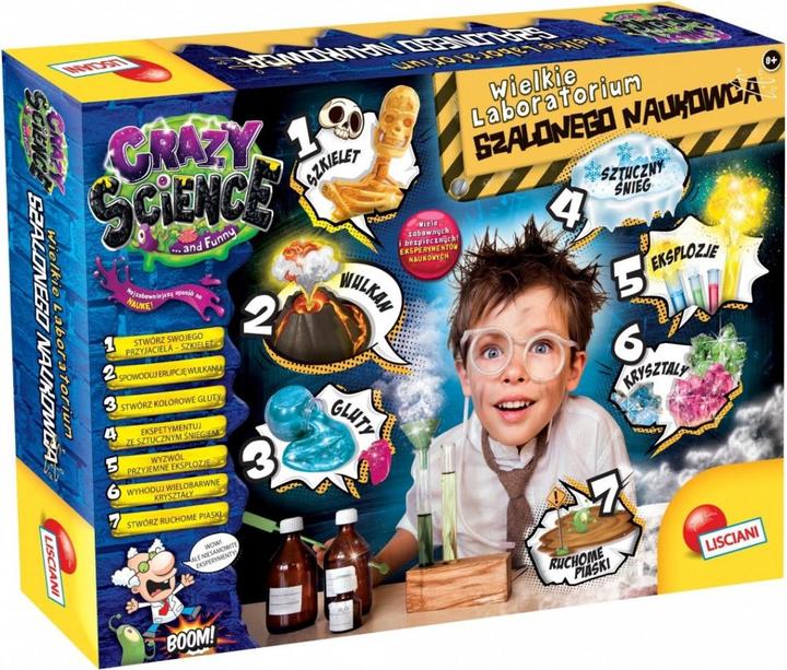 Produktbild Lisciani Wissenschaftsgruppe Crazy Science Laboratory