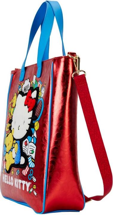 Actual product image Loungefly Hello Kitty by tote bag & wallet 50th Anniversary