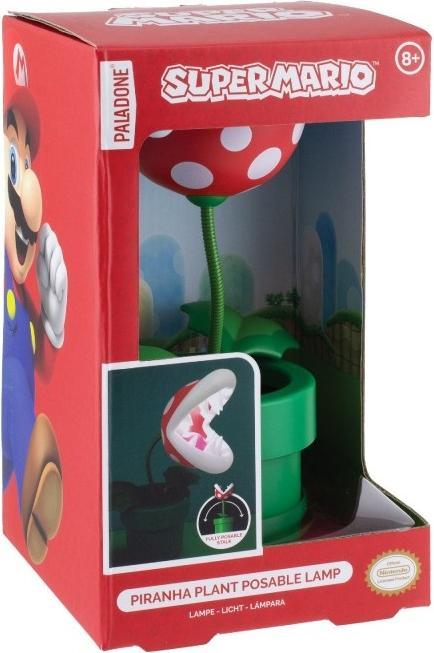 Immagine prodotto Paladone Products Lampada da comodino Super Mario Mini Pianta Piranha