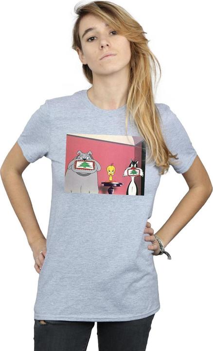 Image du produit Looney Tunes - T-shirt CHRISTMAS POSTCARD - Femme (S)