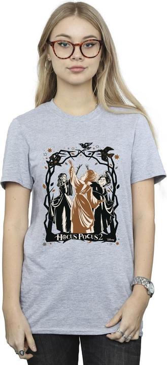 Immagine prodotto Disney Hocus Pocus Birds Maglietta Ampia Donna (4XL)