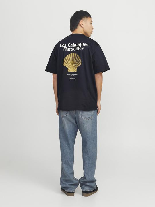 Image du produit Jack & Jones Rückenprint Rundhalsausschnitt T-shirt T-shirt (L)