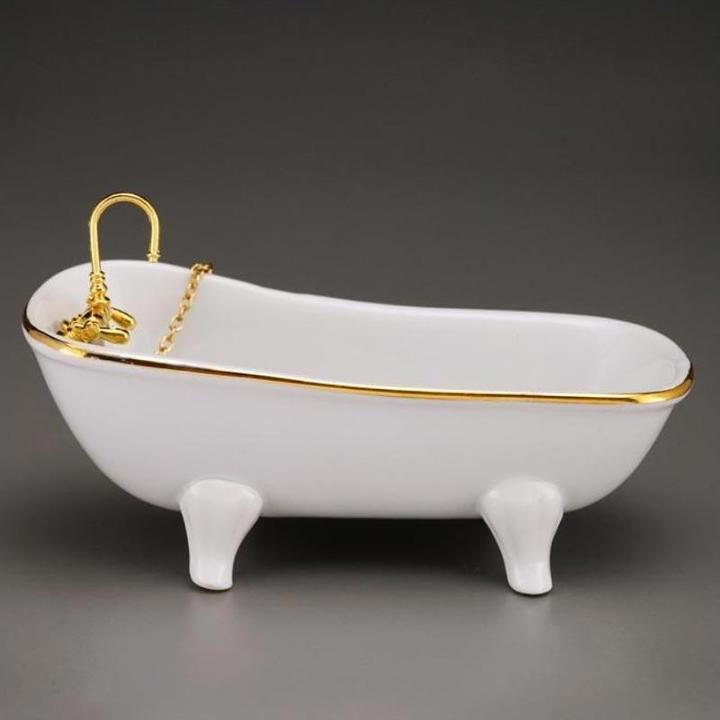 Produktbild Reutter 001.767/1 - Badewanne, weiss, Miniatur