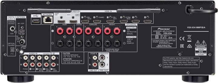 Produktbild Pioneer VSX-934 (7.2 Kanal, FM, AM)