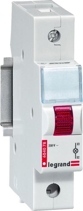 Actual product image Legrand Modular lamp L311 LED Raudon 250V AC (604078)