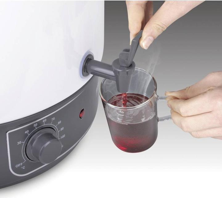 Produktbild Silva HOMELINE Heissgetränke Automat 1800W 27 Liter Ablaufhahn Thermostat ws-sw PK-HG 270 (27 l)