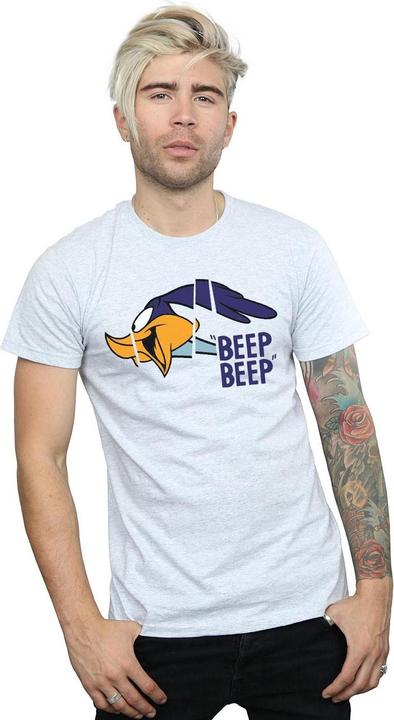 Immagine prodotto Looney Tunes Maglietta Beep Beep Road Runner Uomo (M)