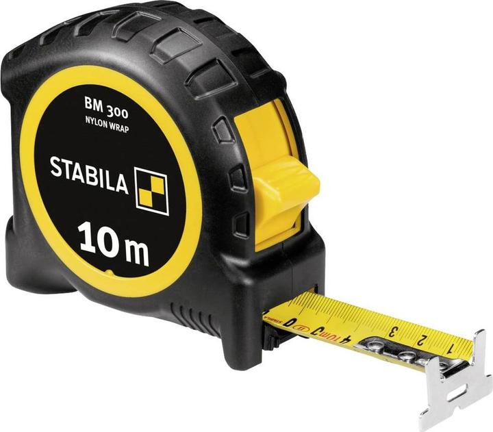 Actual product image Stabila Pocket tape measure BM 300, 10 m, metric 1000 scale (Metric)