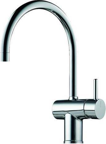 Ideal Standard Børma A1 etgrebs køkkenarmatur m/høj C-svingtud med 200 mm fremspring, flexslanger og