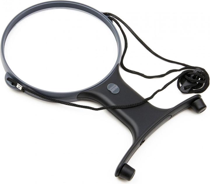 Immagine prodotto Carson Optical HF-66 MagniFree Lente d'ingrandimento a mano libera con illuminazione a LED