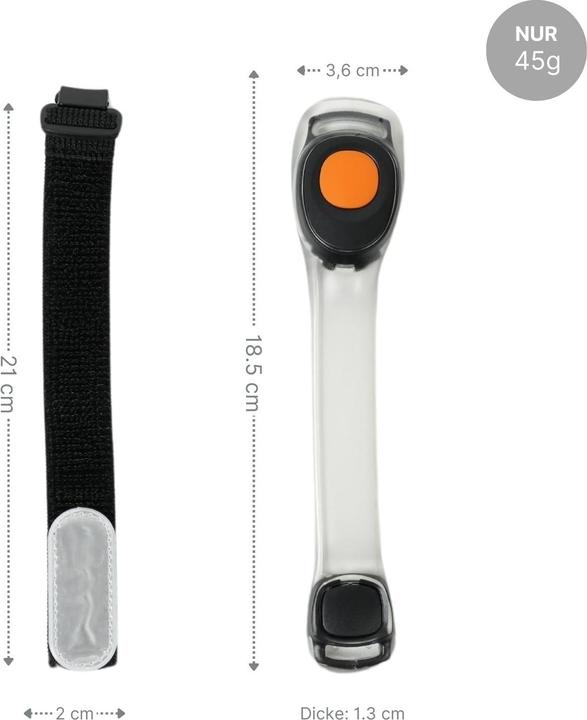 Produktbild Hermex Leuchtarmband